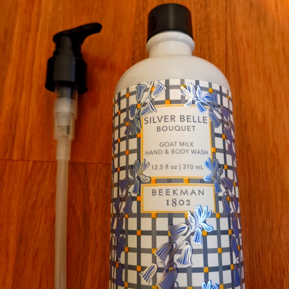 New Never open Beekman Silver Belle Bouquet HAND & BODY WASH 12.5 fl oz